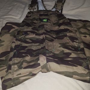 John deer camo overall